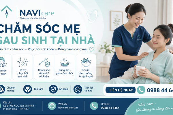 Dịch vụ Chăm sóc Mẹ sau sinh tại nhà - NAVI care