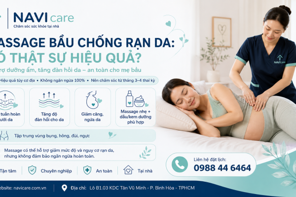 Massage bầu chống rạn da: có thật sự hiệu quả?