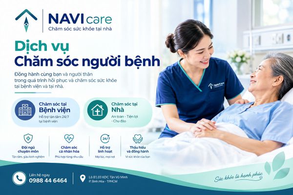 NAVI care - Dịch vụ Chăm sóc người bệnh