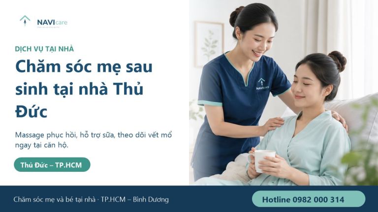 Chăm sóc mẹ sau sinh tại nhà Thủ Đức